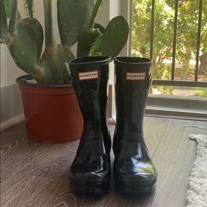 Hunter rain boots